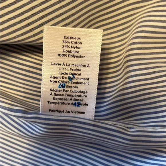 Talbots Blue Structured Blazer - Picture 7 of 8